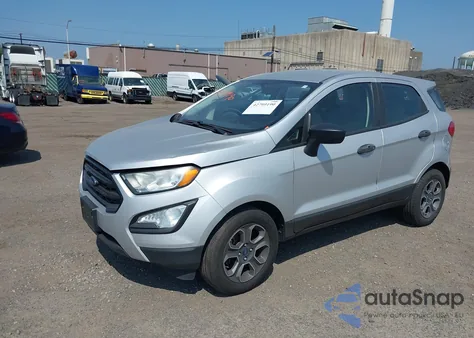 2019 Ford Ecosport S из США, поврежденный, VIN MAJ3S2FE9KC309396